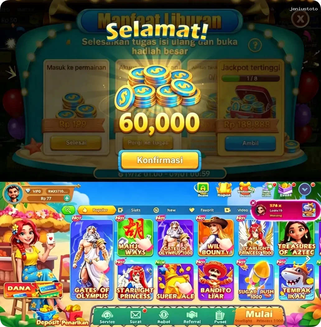 jeniustoto Masuk - jeniustoto Resmi